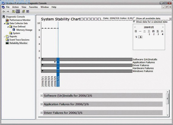 Windows Vista性能和可用性监控