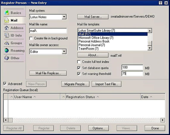 Register Person Ի