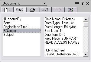 Document Properties 